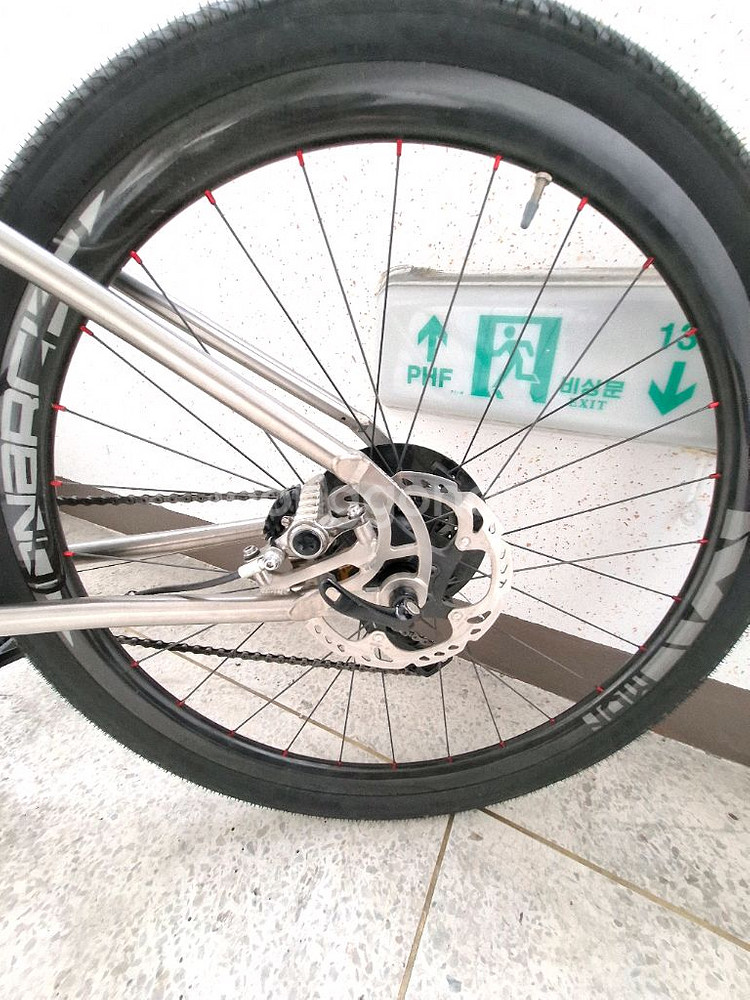 첼로 실버라도90 티타늄자전거--7