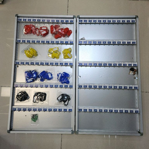 벽걸이 키 보관함 120개 키 수납 가능, 병원, 호텔, 기숙사 관리용 안전 보관 솔루션 이미지