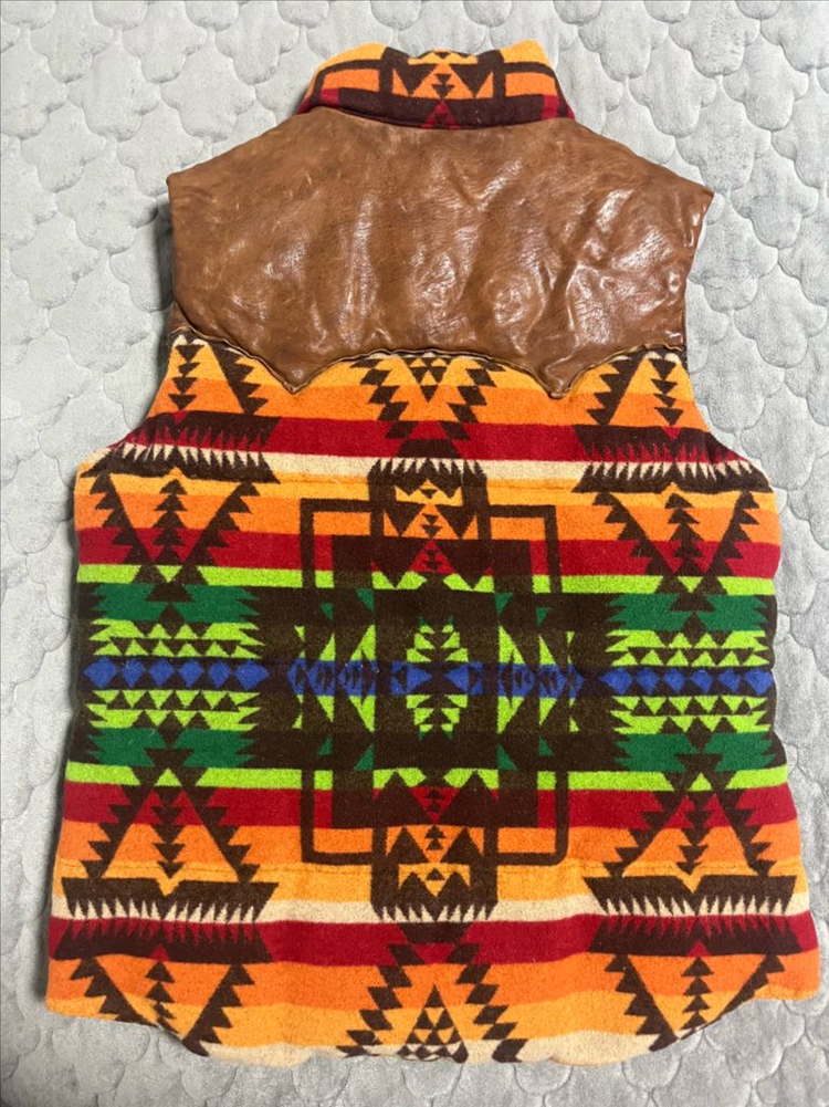 새제품)폴로 랄프로렌 네이티브 조끼 패딩 S size--1