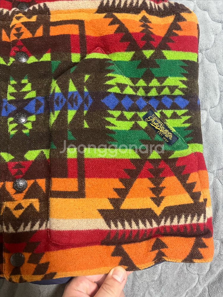새제품)폴로 랄프로렌 네이티브 조끼 패딩 S size--3