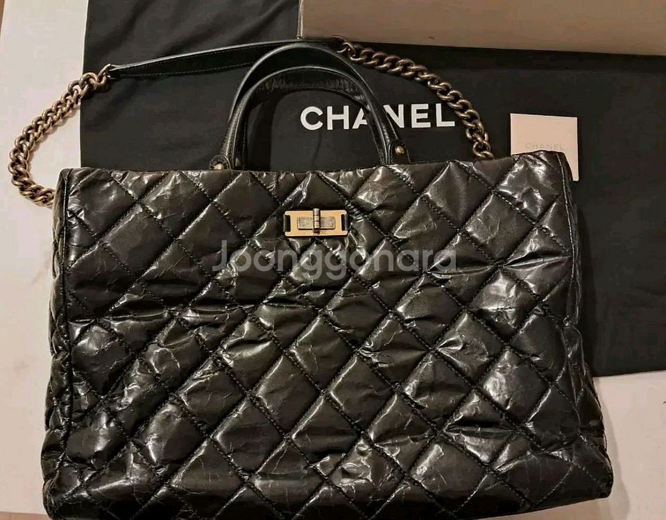 샤넬 2.55 토트 및 숄더백 정품 중고--1