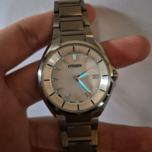 가성비 갑 시티즌 아테사 cb3010-57a, CB1070-56A 슈퍼티타늄 전파수신 시계