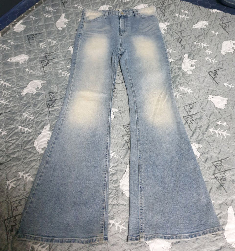 OOT 빈티지 워싱 슬림핏 바디쉐이퍼 부츠컷 데님팬츠 (L)--0