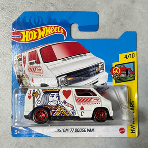 핫휠 커스텀 77 닷지 밴 CUSTOM 77 DODGE VAN 트래저 헌트 이미지