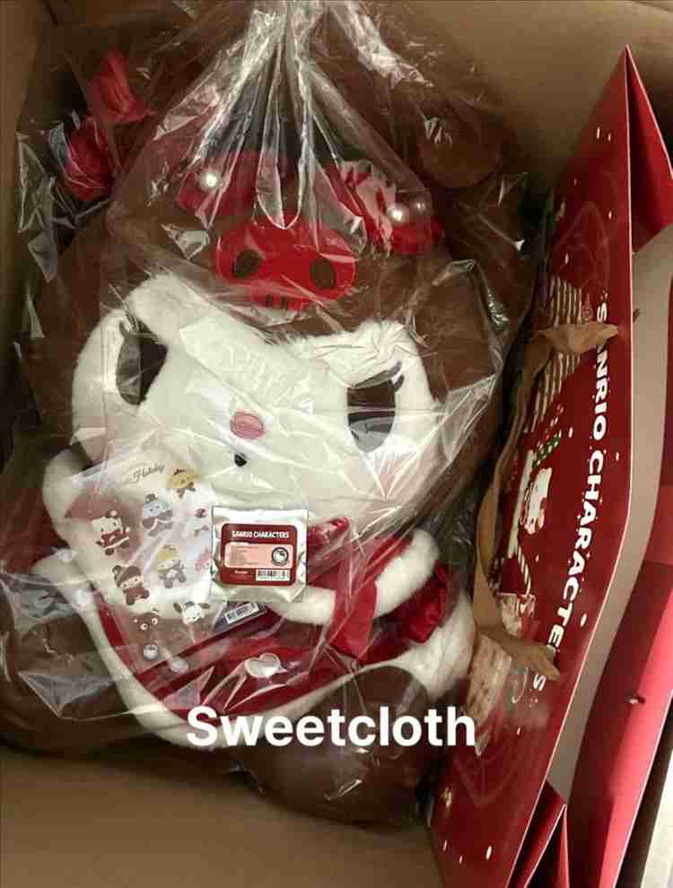 [새상품 팝업 한정판,현재품절]시나모롤 산리오 홀리데이 대형인형--1