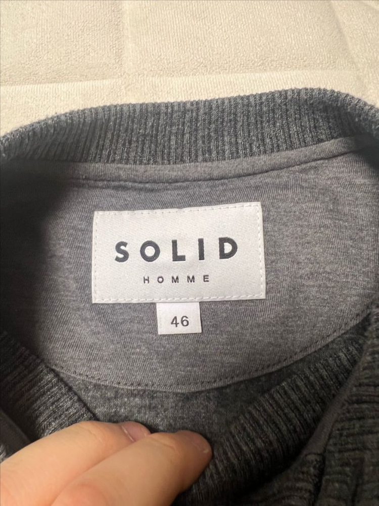 솔리드옴므 라운드 가디건 46 (L)--1