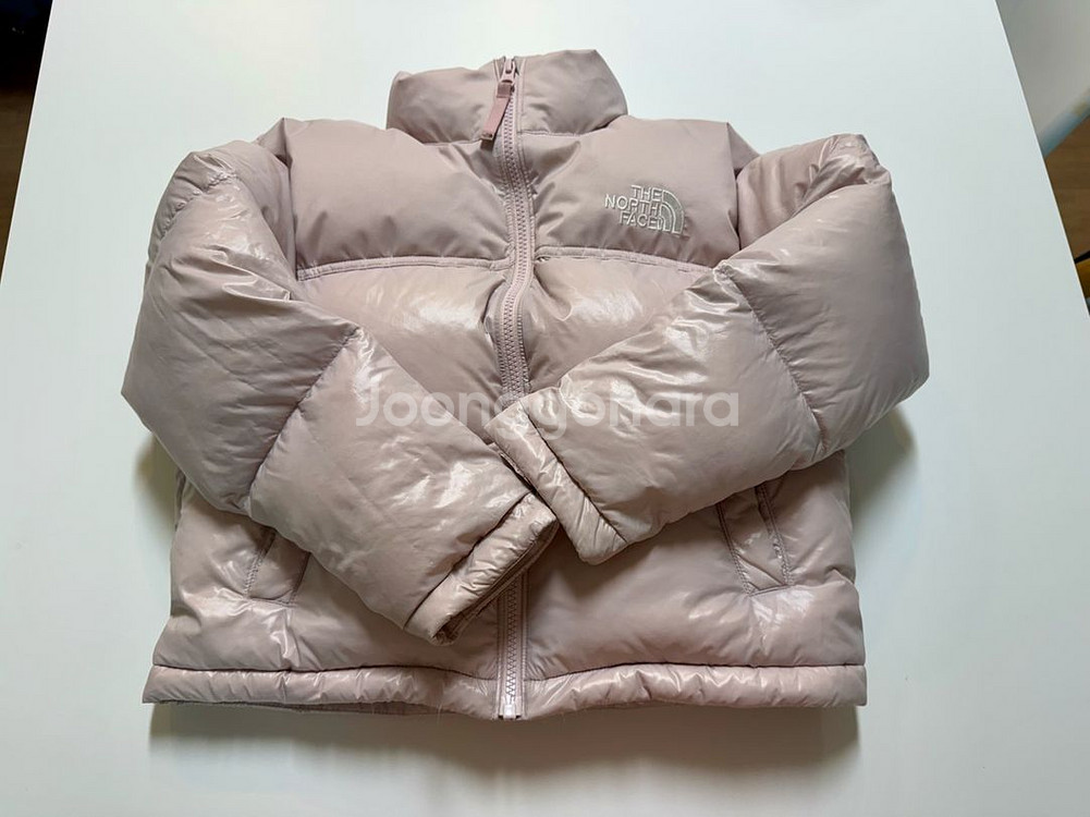 노스페이스 키즈 눕시 다운자켓 140사이즈 상태좋음--4