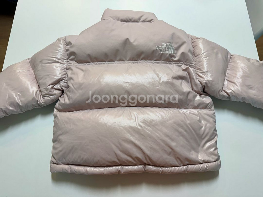 노스페이스 키즈 눕시 다운자켓 140사이즈 상태좋음--5