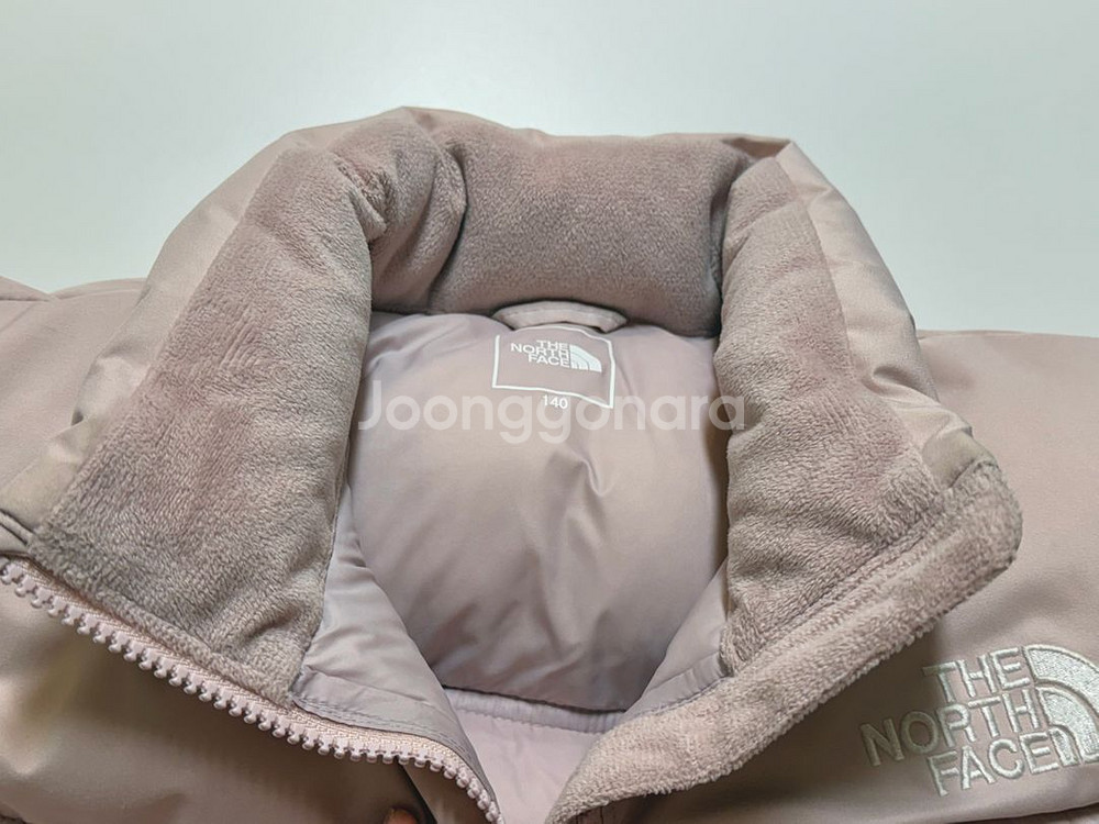 노스페이스 키즈 눕시 다운자켓 140사이즈 상태좋음--7