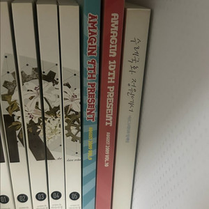 아마긴 밀랍인형폭렬학원가 개정전 초판 소장본 9권, 10권 이미지