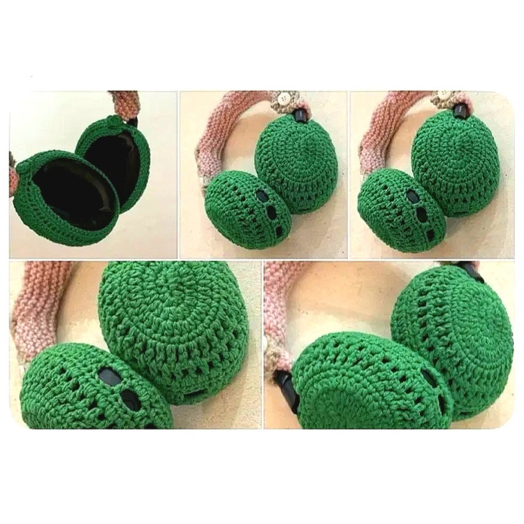 뜨개 소니 헤드셋 커버--3