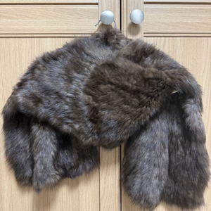 (네고가능)천연 세이블 롱머플러(미착용 새상품)