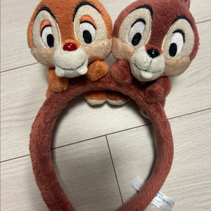 도쿄 디즈니랜드 머리띠 칩앤데일