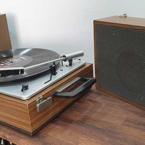 휴대용 빈티지 Belcanto 스테레오 리시버 전축