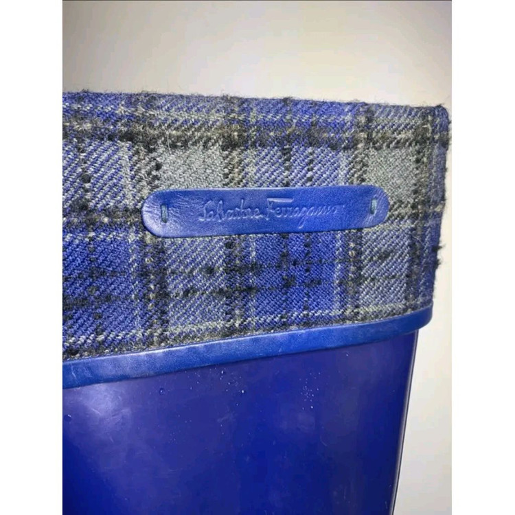 살바토레 페라가모 웰링턴 부츠 9사이즈--3