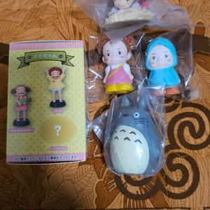 토토로 메이 랜덤피규어 시크릿 1개, 손가락 피규어 3개 일괄