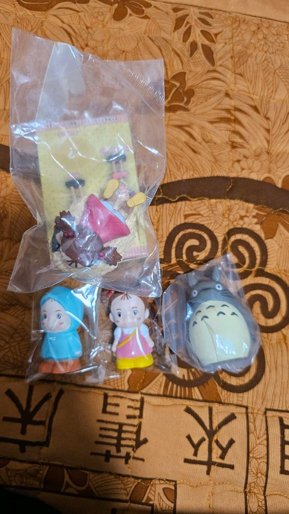 토토로 메이 랜덤피규어 시크릿 1개, 손가락 피규어 3개 일괄--1