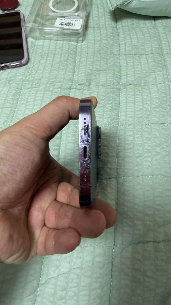 아이폰 14프로 256 퍼플 a급--5