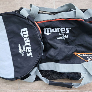 마레스 메쉬 장비가방 스쿠버 다이빙 망가방