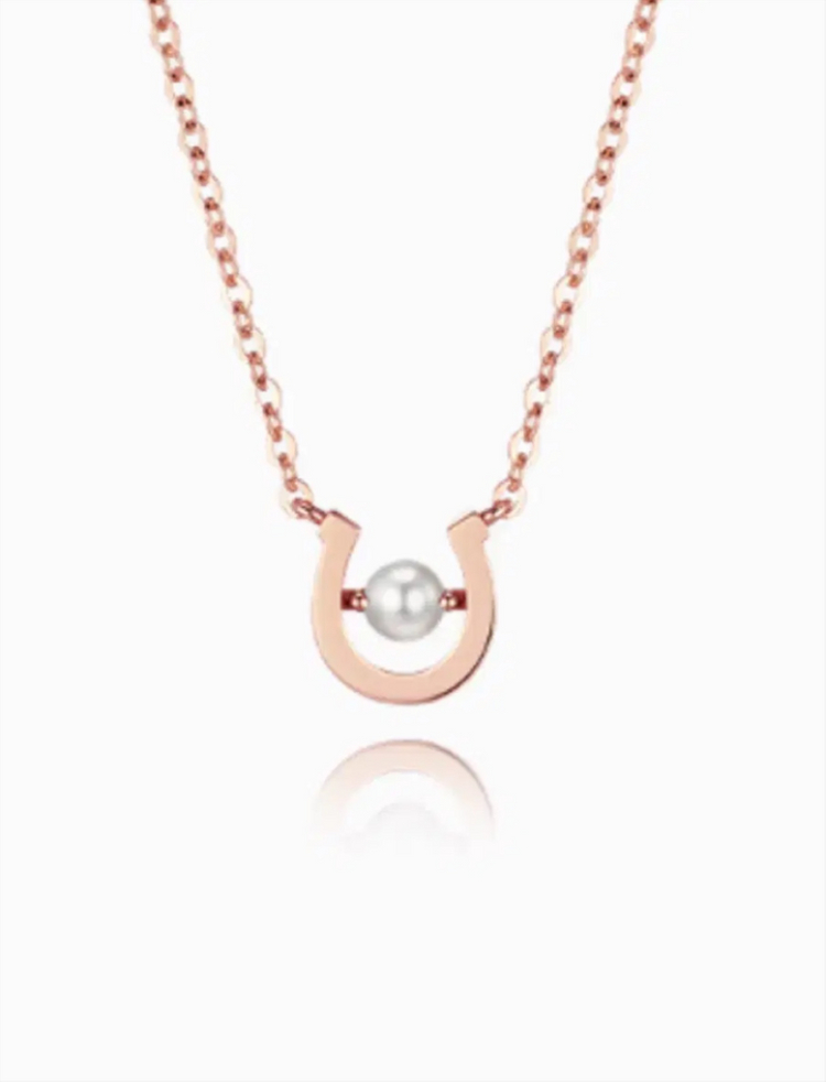 (정가 71만원) 스톤헨지 14k 럭키유 진주 목걸이 이미지