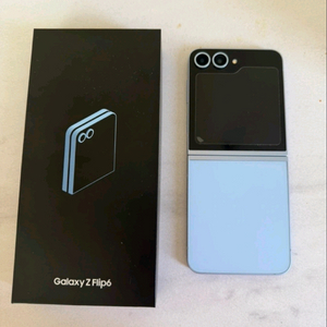 갤럭시 Z플립6 블루