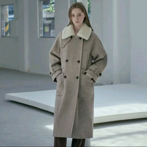 루에브르 오버핏 더블코트