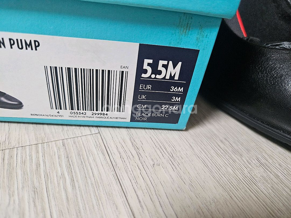 락포트 여성 구두 블랙 M5.5 225사이즈--1