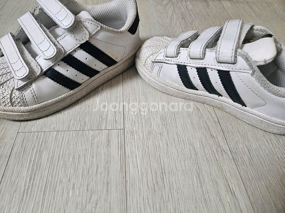 아기 운동화 아디다스 슈퍼스타 150, 털크록스 라인드 C9 155 일괄--3