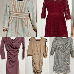 수입의류 연말 파티룩 원피스 이미지