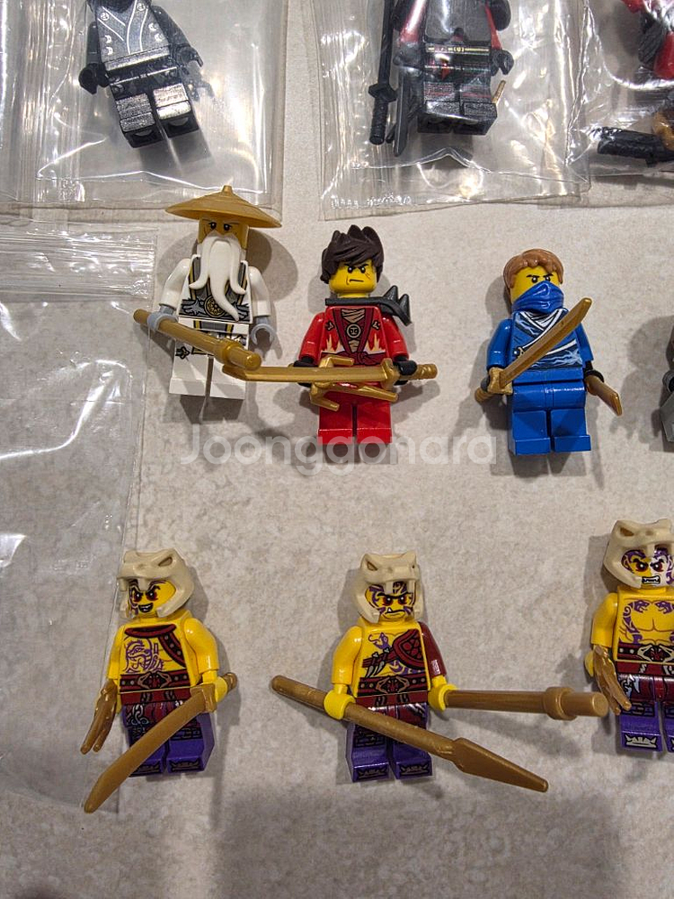 레고 닌자고 미니피규어 일괄 판매1--4