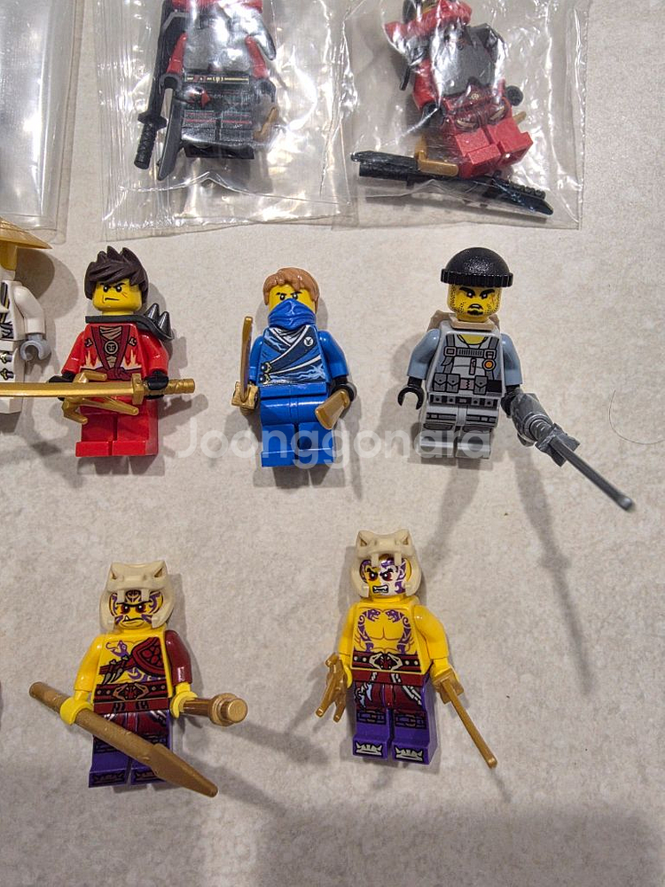 레고 닌자고 미니피규어 일괄 판매1--5
