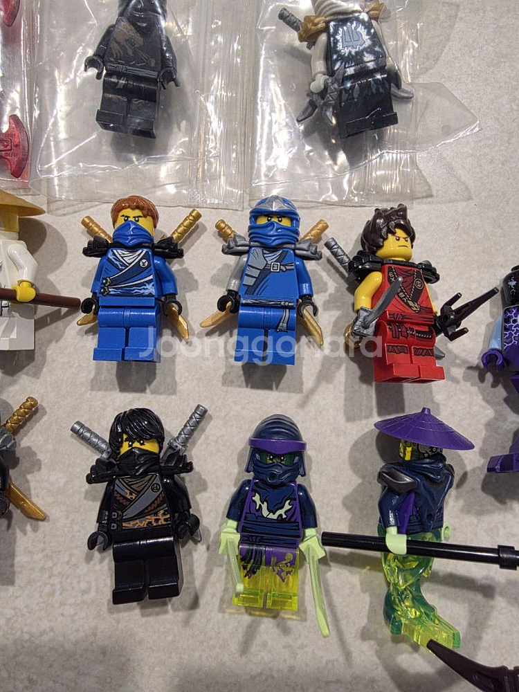 레고 닌자고 미니피규어 일괄 판매2--4