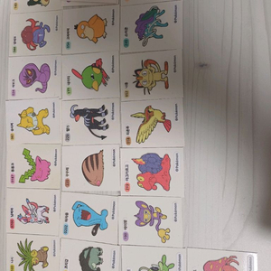 포켓몬스터 띠부씰,렌티큘러 급처분 다수 보유 이미지