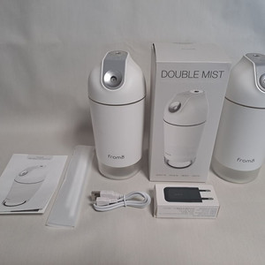 프롬비 무선 휴대용 가습기 더블 미스트 2개 세트