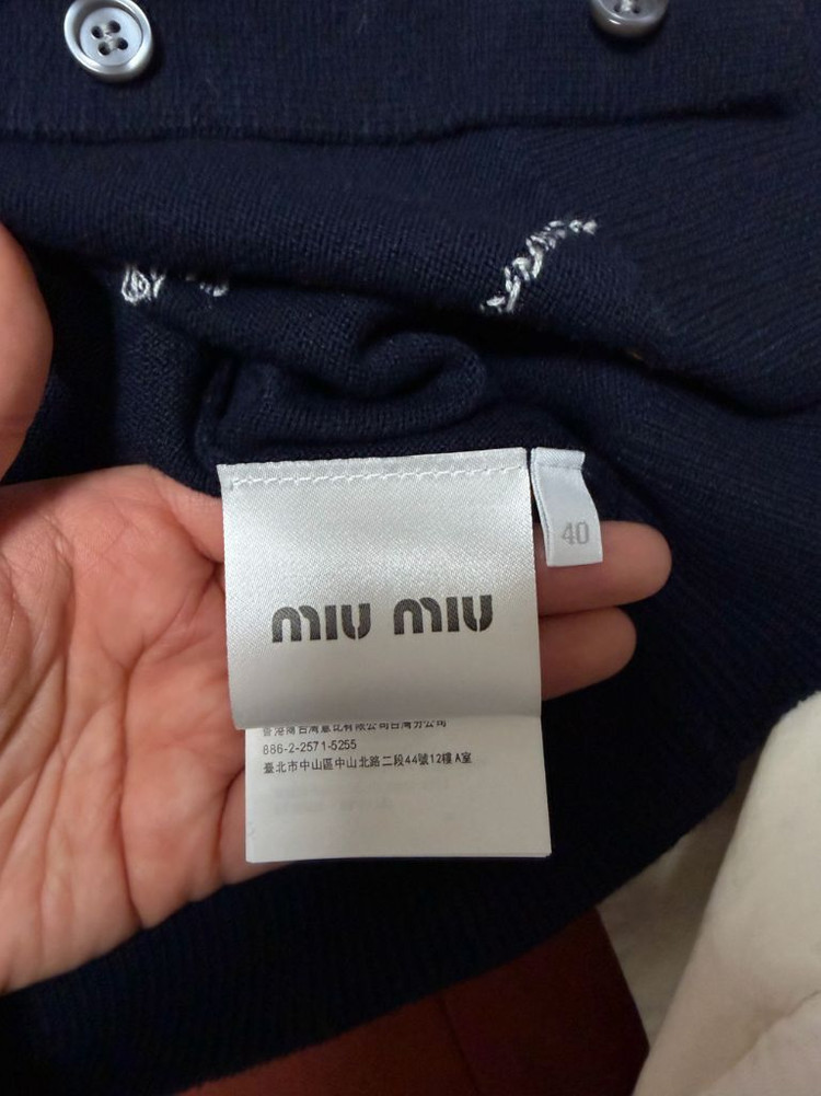 미우미우 가디건--6