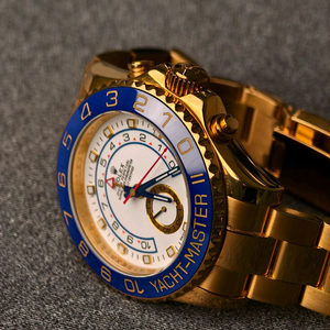 롤렉스 요트마스터2 골드 시계 이미지