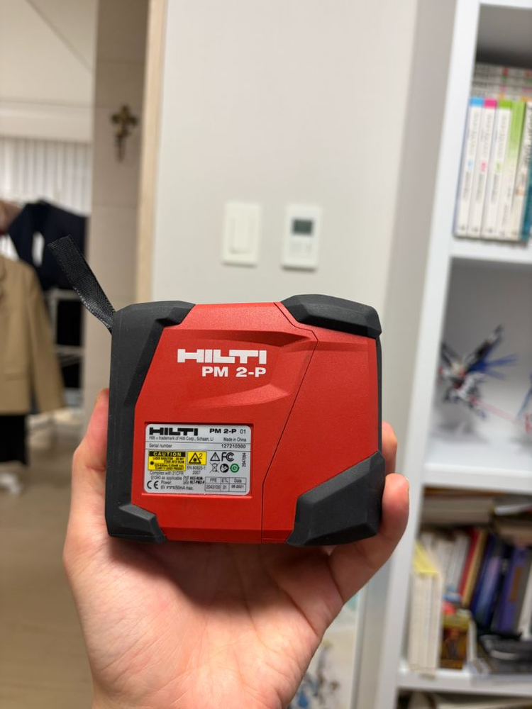 HILTI 힐티 PM 2-P 레이저 포인트 측정기, 플럼 plumb 레이저--1