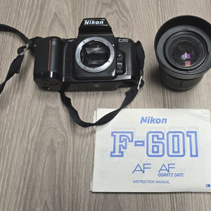 니콘 F-601 필카+ TAMRONaf 28-80mm 렌즈 카메라