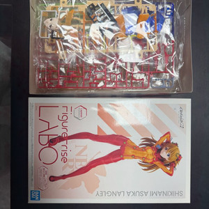 반다이 피규어 라이즈 라보 에반게리온 시키나미 아스카 프라모델 피규어