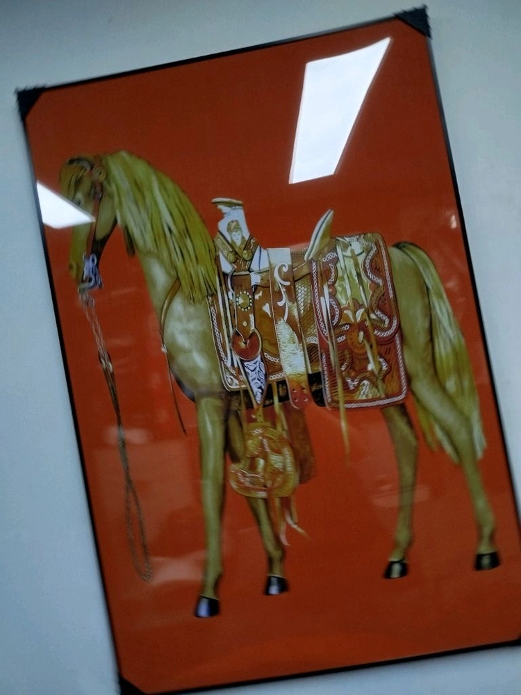 에르메스그림 에르메스액자 말그림 승마그림 대형 그림액자 그림 액자 팝아트 인테리어소품 명품그림 명품액자 에르메스가방 이미지
