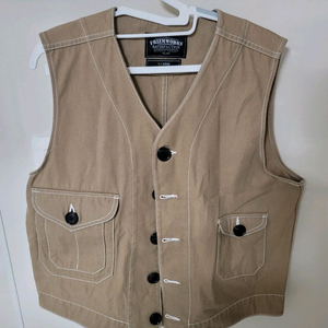 프리즘웍스 코튼 워크 베스트 xl 105정사이즈 상태극상