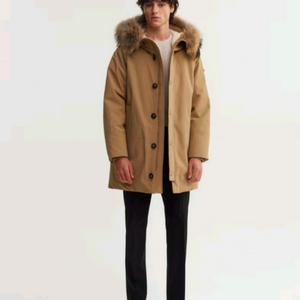 헤지스 남성 구스 패딩 점퍼