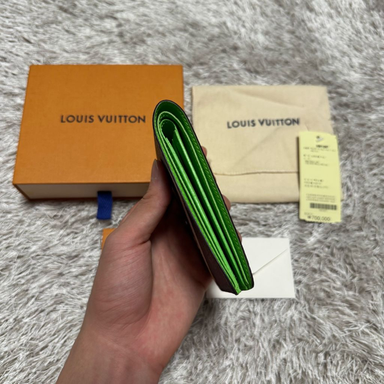 [ OS ] 루이비통 이클립스 모노그램 트렁크뢰유 멀티플 월릿 반지갑 이미지