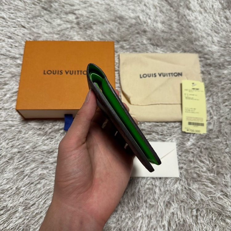 [ OS ] 루이비통 이클립스 모노그램 트렁크뢰유 멀티플 월릿 반지갑 이미지