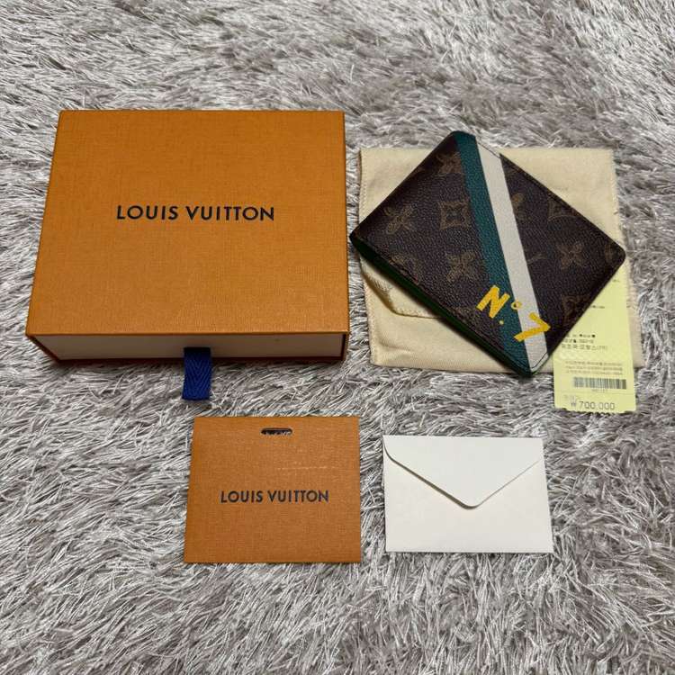 [ OS ] 루이비통 이클립스 모노그램 트렁크뢰유 멀티플 월릿 반지갑 이미지