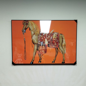 에르메스 말그림 말액자 승마그림 승마액자 대형 그림액자 그림 액자 팝아트 인테리어소품 명품그림 명품액자 동물그림 이미지