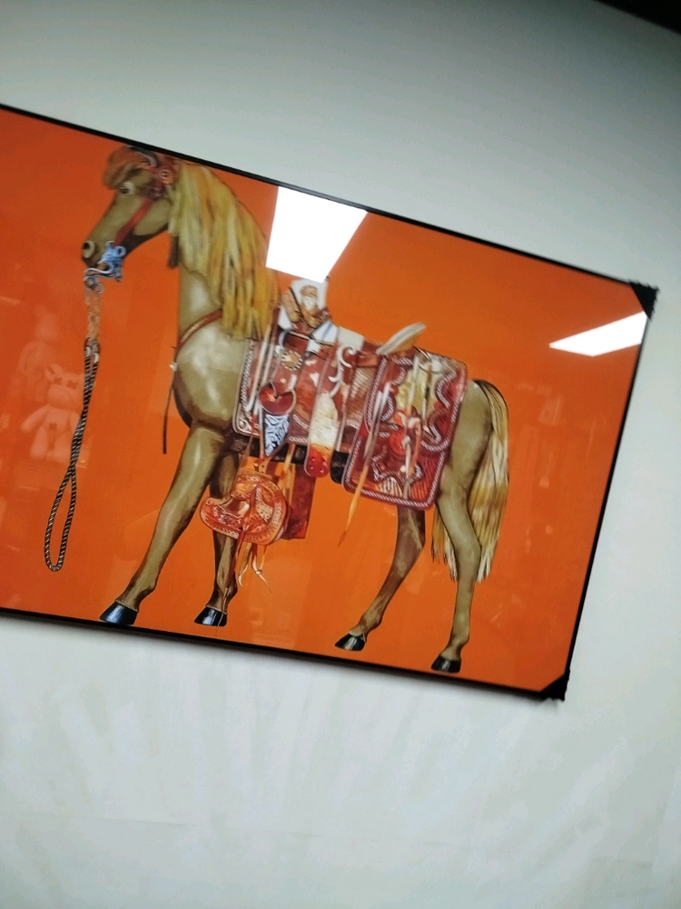 에르메스 말그림 말액자 승마그림 승마액자 대형 그림액자 그림 액자 팝아트 인테리어소품 명품그림 명품액자 동물그림 이미지