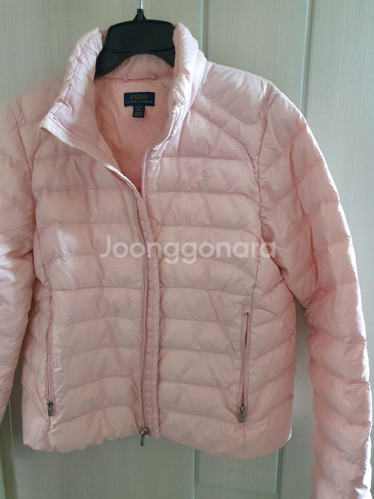 폴로 랄프로렌 경량 패딩 XL(16) 핑크 점퍼 자켓 걸즈 주니어 여성--3