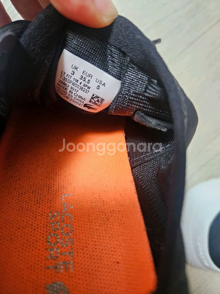 라코스테 여성 운동화 220사이즈 (220~225)--4