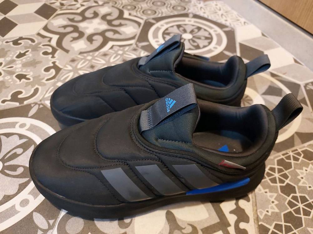 아디다스 아디퍼프 코어 블랙 운동화--2